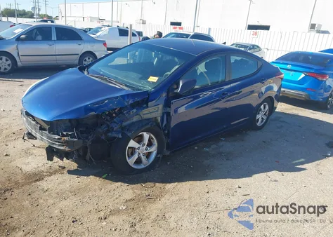 2015 Hyundai Elantra Se z USA, uszkodzony, nr VIN 5NPDH4AEXFH649585